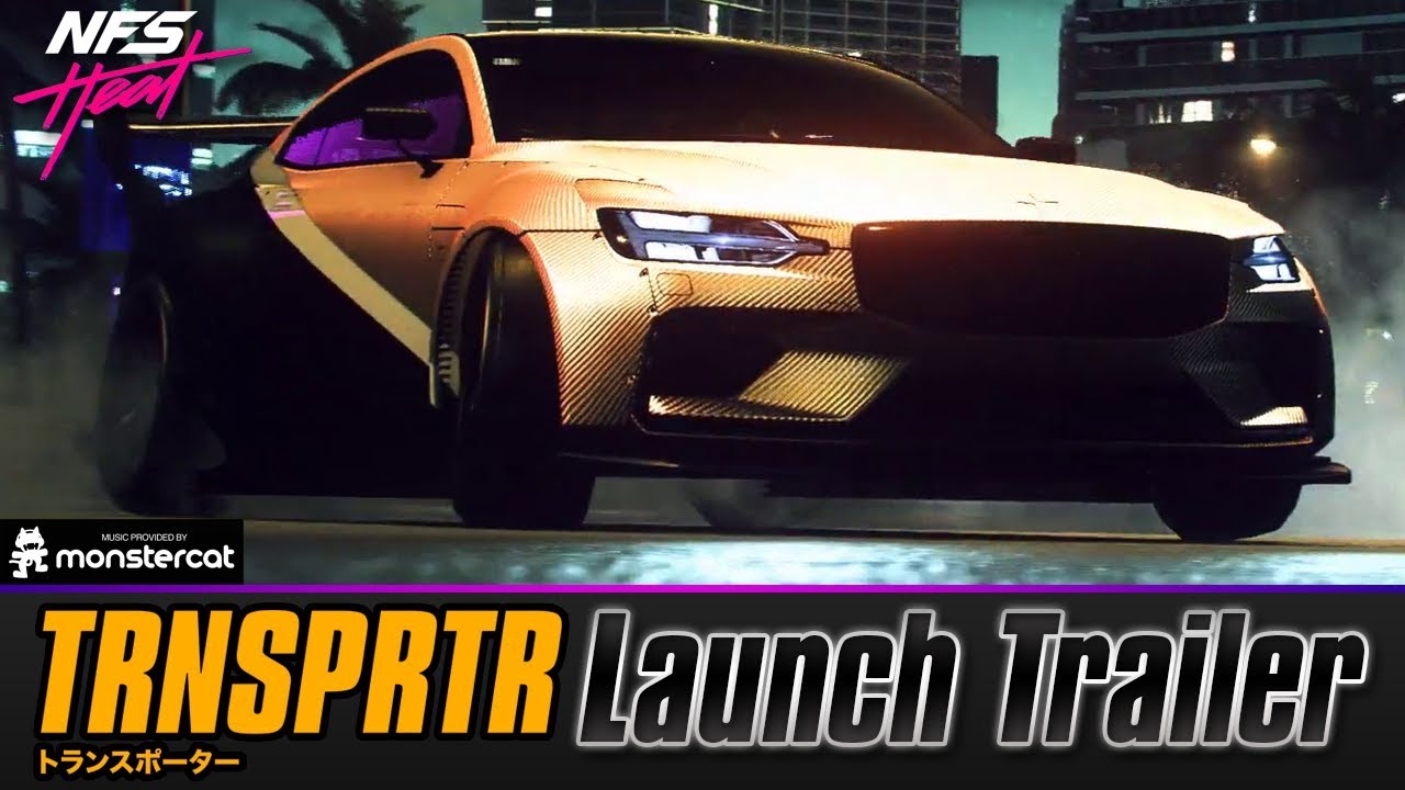 Watch the Need for Speed Heat launch trailer with your own ride