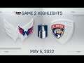 NHL Game 2 Highlights | Capitals vs. Panthers - May 5, 2022