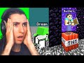 Reacting to Dream VS 4 Hunters in Minecraft...