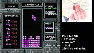 1.2 million On NES Tetris!