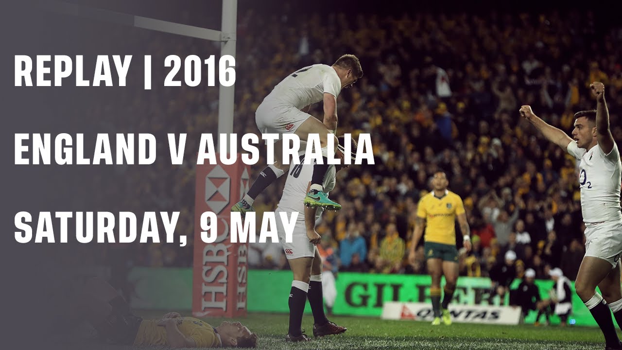 Replay England v Australia 2016