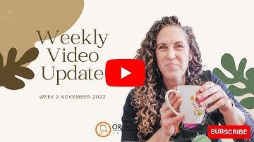 Weekly Video Update (November 2022 Week 2)