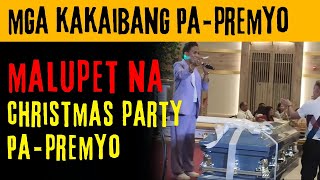 MGA KAKAIBANG PA-PREMYO | MALUPET NA CHRISTMAS PARTY PRIZE | Tagalog True Story