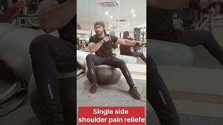 Shoulder pain relief |youtube |workout |single arm shoulder exercise | @mmw fitness