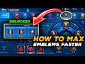 10 WAYS TO MAX EMBLEMS FASTER IN 2021 | HOW TO UNLOCK MAGIC DUST SHOP | MOBILE LEGENDS BANG BANG