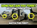 Buying a Fifth Wheel RV? Can you turn tight? Watch this first!