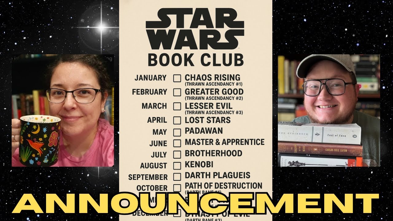Анонс книжного клуба «Звёздные войны» 2026 года