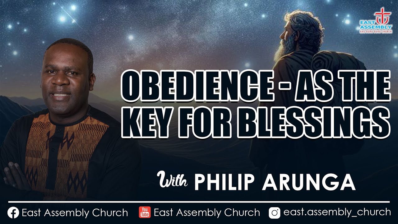 Welcome to our Main Service.
Has this word blessed you? help us share the Gospel.
You can give your Tithes and Offerings through our MPESA Paybill No. 904801
Select Option (Tithes/Offering/Thanksgiving/Food Bank/Land/Missions/Land/Bishop Tembu
God bless you as you give
#EastAssemblyICareWeCare