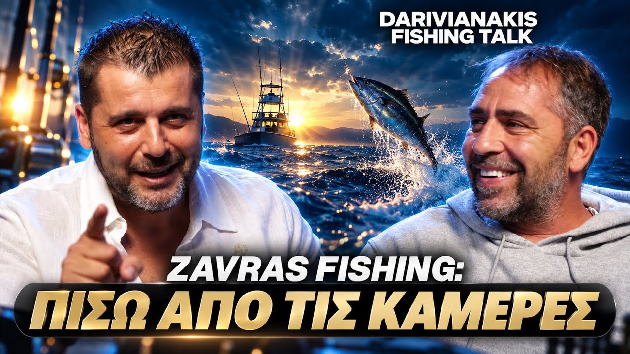 DARIVIANAKIS FISHING TALK EP. 1 | ZAVRAS FISHING: ΠΙΣΩ ΑΠΟ ΤΙΣ ΚΑΜΕΡΕΣ