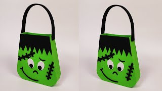 Amazing Halloween Bag!!! Paper Bags Making Ideas!!! Bags From Waste Materials 2022