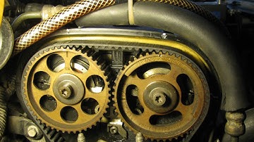 Replacing the timing belt and front oil seal on a GM 2.2L engine Daewoo, Isuzu, part 2: Timing belt