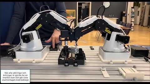 DOBOT Magician for Volvo truck production line simulation