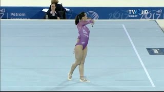 Cătălina Ponor - exercițiul la sol la Campionatele Europene de gimnastică 2017