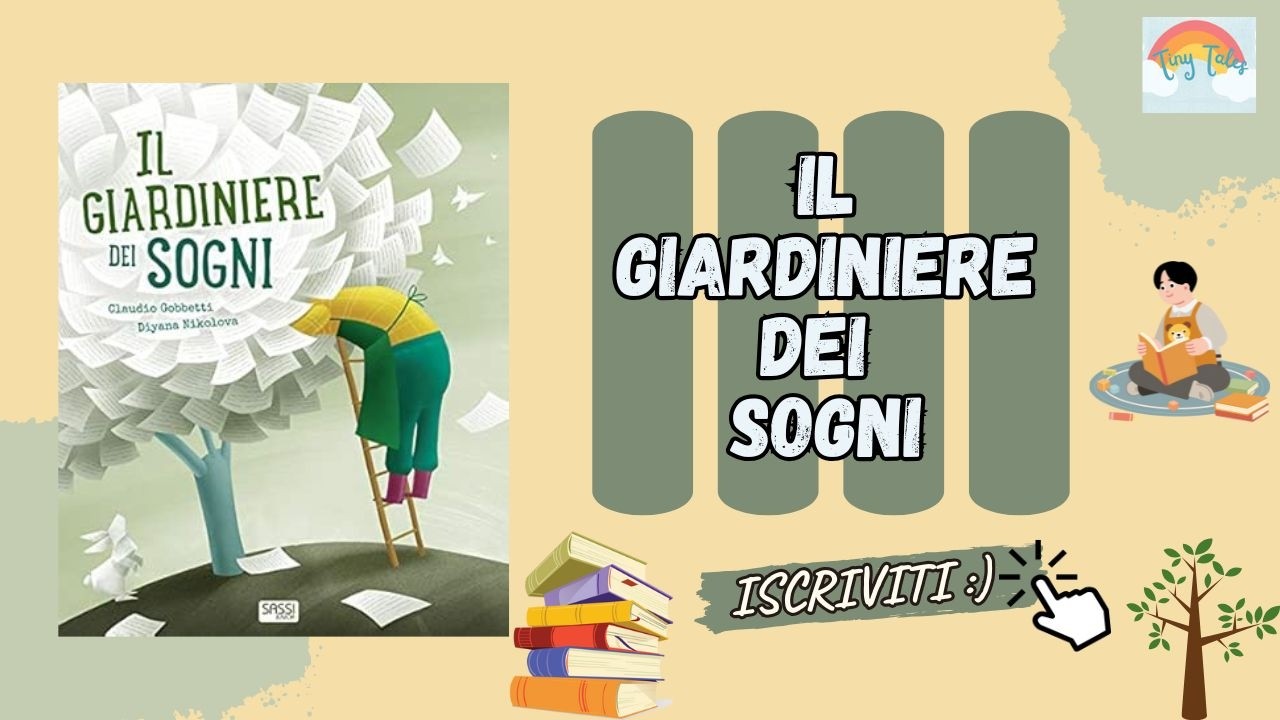 IL GIARDINIERE DEI SOGNI Audiolibri per bambini/ Fiabe Buonanotte #storiesforkids #kids