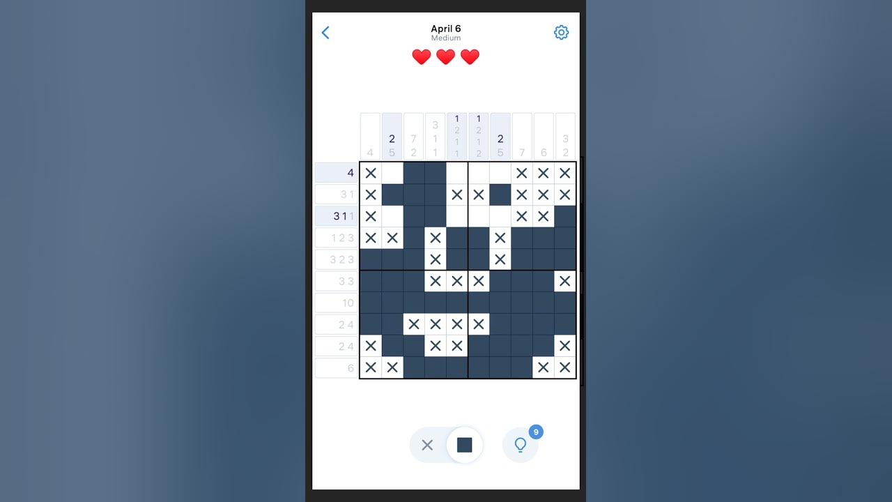 Nonogram Daily Challenge 6th April 2023 nonogram dailychallenge nonogram-daily-challenge-6th-april-2023-nonogram-dailychallenge