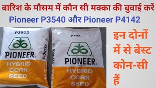 मक्का की उन्नत किस्में कौन-कौन सी हैं// PIONEER 3401|| PIONEER 3502 || PIONEER 3302|| makka pioneer