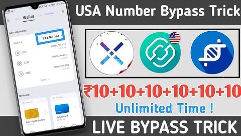 [ Unlimited Trick ] X Wallet Ki Live USA otp bypass trick | USA Unlimited OTP Bypass Trick |#LootApp