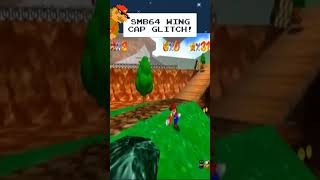 Super Mario 64 Wing Cap Glitch #shorts