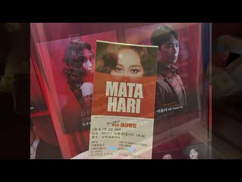 2022.06.02 뮤지컬 마타하리 후기 - 옥주현, 이홍기