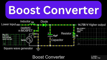 Boost converter | DC-DC converter | Step up converter | Electrical Engineering