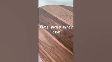 Full build video live / walnut coffee table