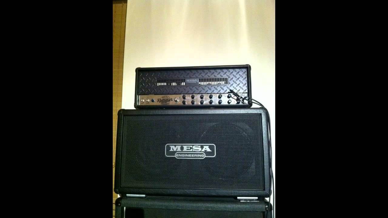 Mesa Boogie Dual Rectifier Rev. F & Mesa Recto 2x12 - HQ - YouTube