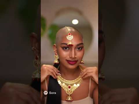 Skullet Makeover Headshave Indian Woman Bald Head Baldisbeautiful Headshave