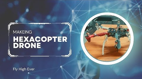 Make a Hexacopter drone using the KK.2.1.5 flight controller.#drone #hexacopter #quadcopter