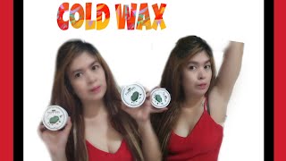 Easy cold waxing tutorial (esme organics)