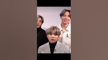 Suga being done with translators during interviews 🤓