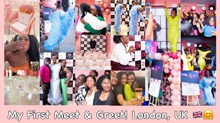 MY FIRST MEET \& GREET IN LONDON, UK🇬🇧 | WHAT A MIND BLOWING EXPERIENCE! THANK YOU FUMINATION! 💕🤗