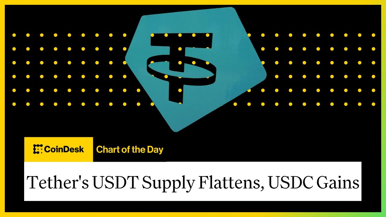 Tether's USDT Supply Flattens, USDC Gains