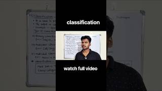What is Classification in Machine Learning | Easy ExplanationClassification in Machine Learning...