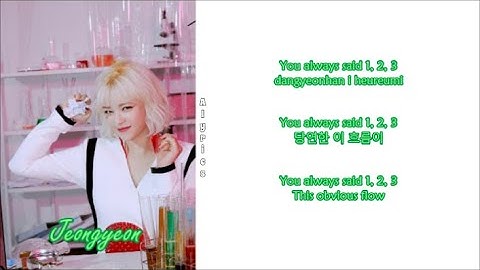 TWICE (Jeongyeon, Mina, Tzuyu) - 1, 3, 2 (Rom-Han-Eng Lyrics) Color & Picture Coded