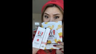 i tested KFC SKINCARE & MAKEUP?!? (Yes, the fast food restaurant 🍗)