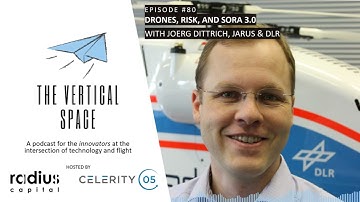 #80 Joerg Dittrich, JARUS & DLR: Drones, risk, and SORA 3.0