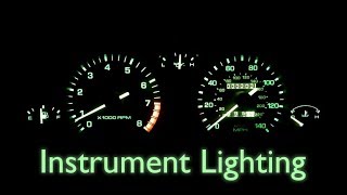 My MX5: How to Replace the Instrument & Dashboard Lighting