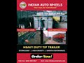 Best Tip Trailer for Heavy Load | Indian Auto Wheels Trailer Manufacturer