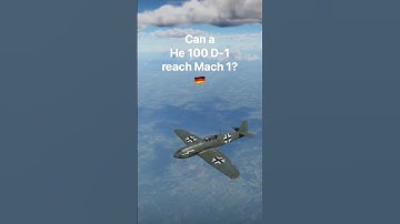 Breaking the sound barrier with a WWII plane!? #warthunder #speedtest #shorts