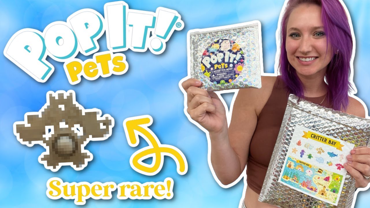 Unboxing ALL the Pop It Pets  NEVER BEFORE SEEN POP ITS! 