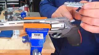 Weigand Optic Plate Install Taurus Raging Bull 44 Magnum Revolver