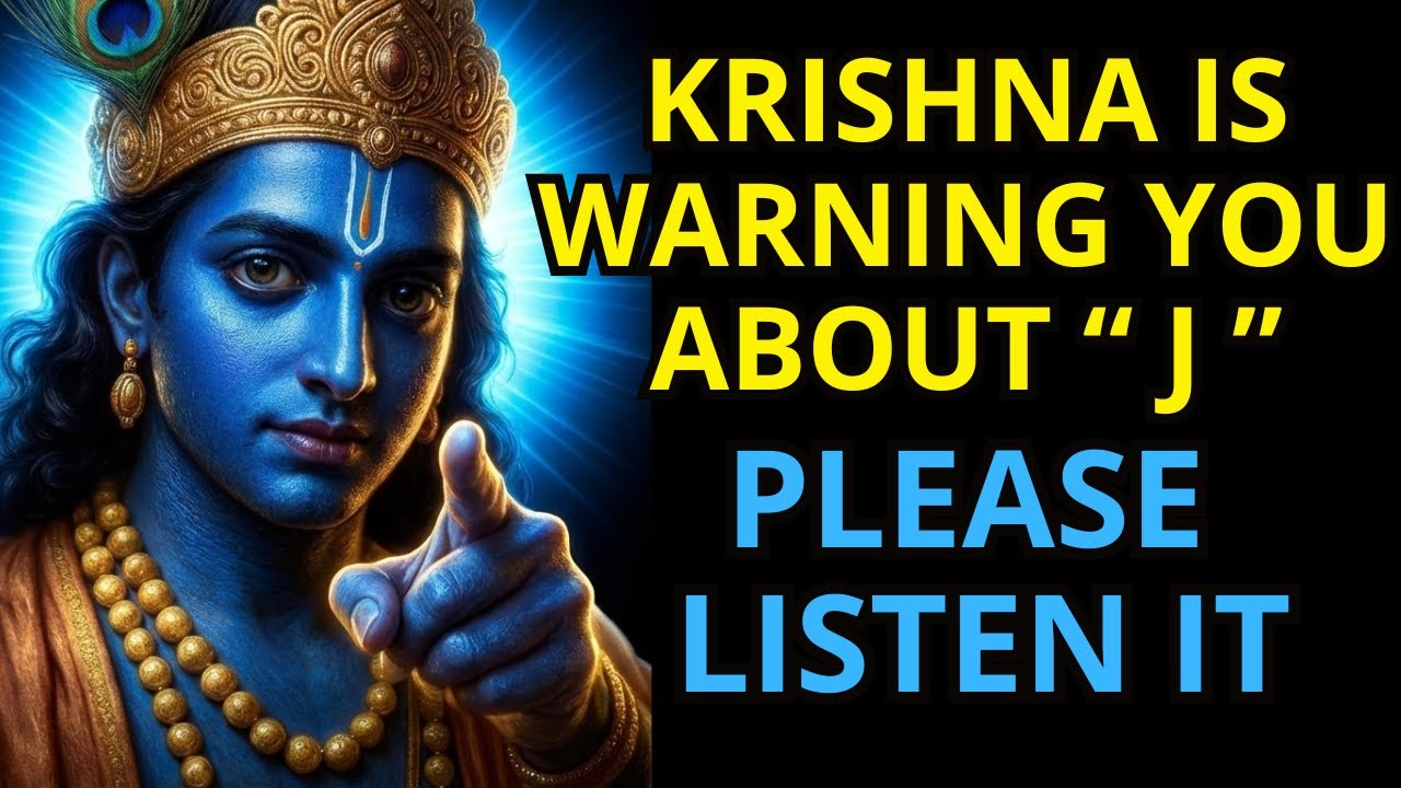 KRISHNA Is Warning You About Someone With The Initial “J” -- Pay Attention! Krishna Message