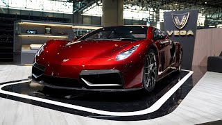 Vega EVX unveiled at the Geneva International Motor Show 2020