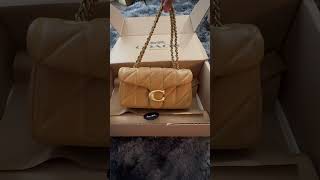 Coach Tabby Quilted 20 - Honey Brown