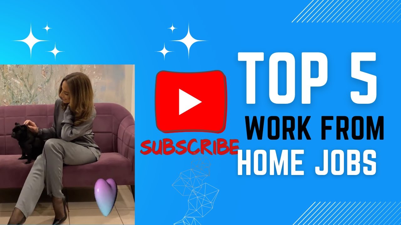 5 Easy Work From Home Jobs   Make Money Working At Home 2017 