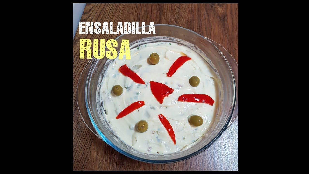 Ensaladilla rusa con thermomix tm5.