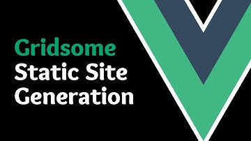 What is Gridsome Static Site Generation