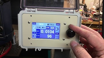 Logan Lathe Servo Threading Project - 2