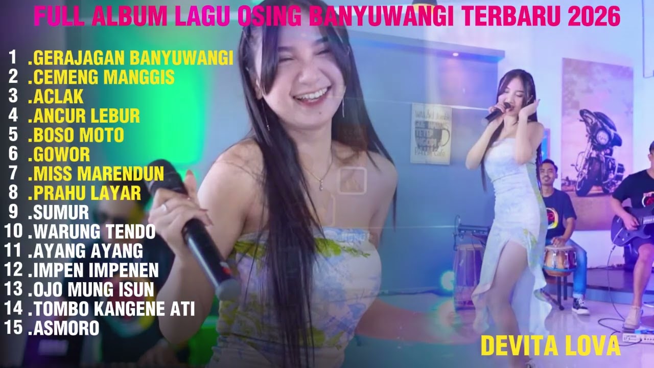 GERAJAGAN  DEVITA LOVA FULL ALBUM  KOPLO BANYUWANGI TERBARU  #lagubanyuwangi #koplobanyuwangi