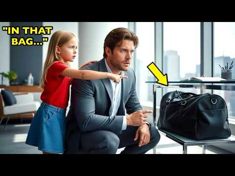 “In that bag…” Little girl said to Millionaire  He didn’t expect this — and immediately called 911